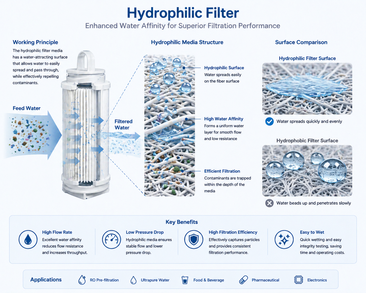 Balancing Filtration Speed and Flavor A high-flow filter cartridge next to a glass of clear beer