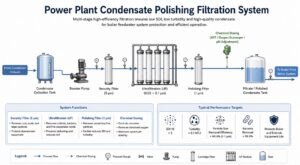 Power Plant Condensate Polishing Filtration System