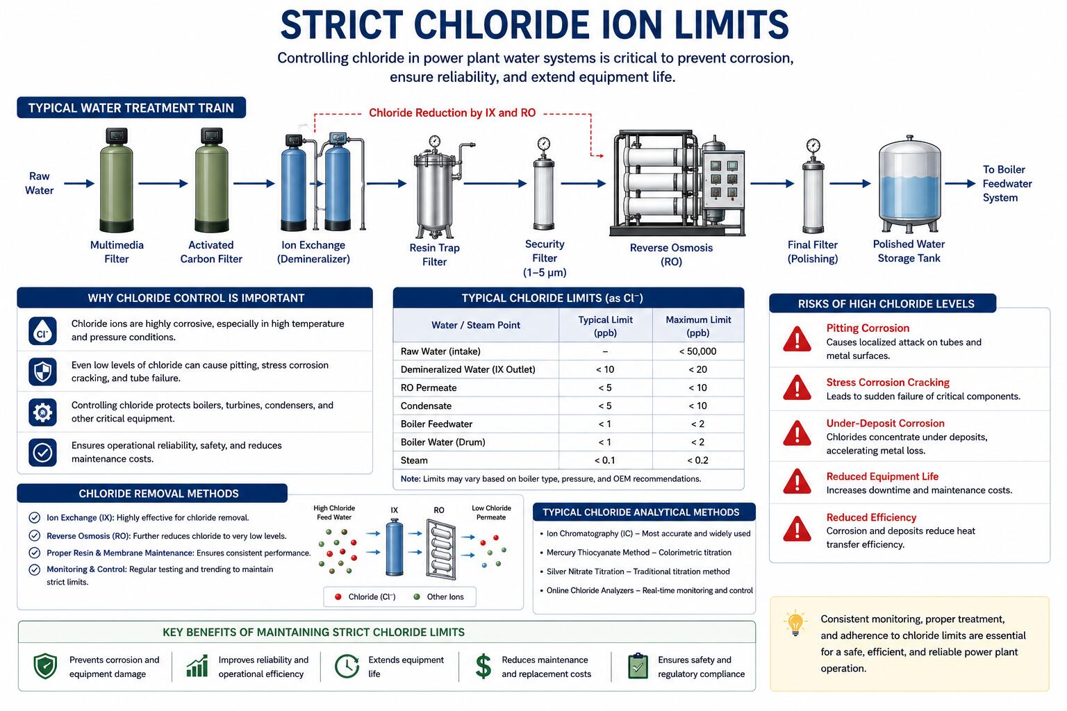 Strict Chloride Ion Limits Strict Chloride Ion Limits