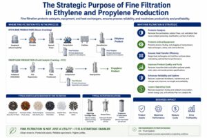 The Strategic Purpose of Fine Filtration in Ethylene and Propylene Production