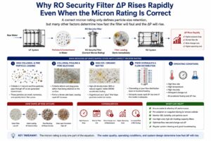 Why RO Security Filter ΔP Rises Rapidly Even When the Micron Rating Is Correct