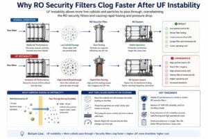 Why RO Security Filters Clog Faster After UF Instability