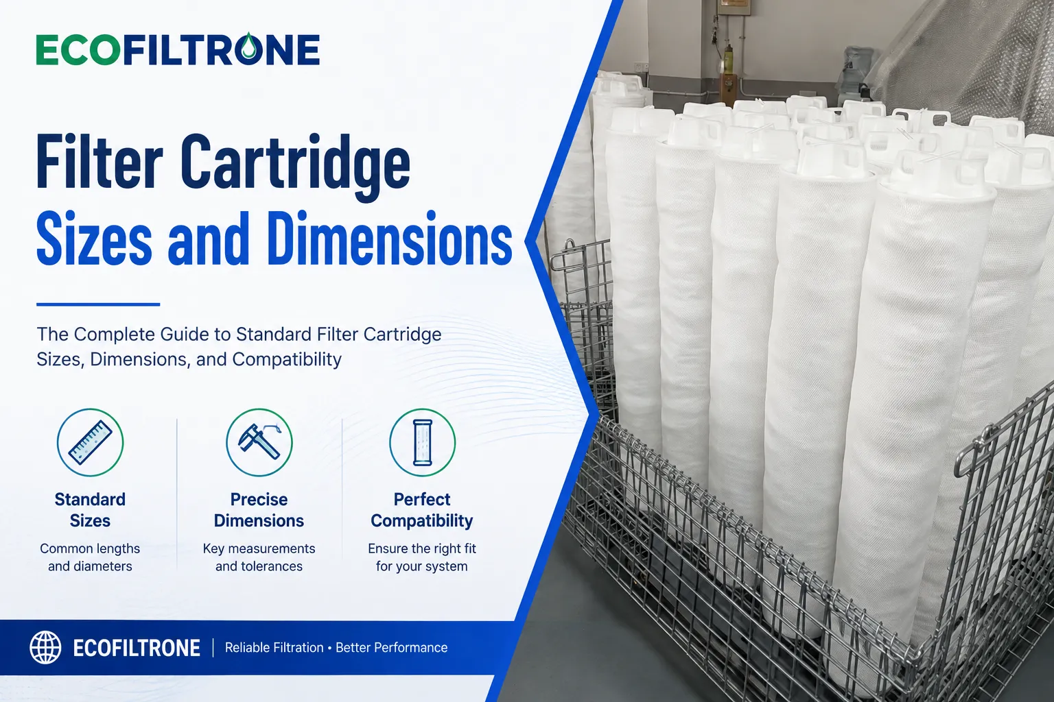 Filter Cartridge Sizes and Dimensions