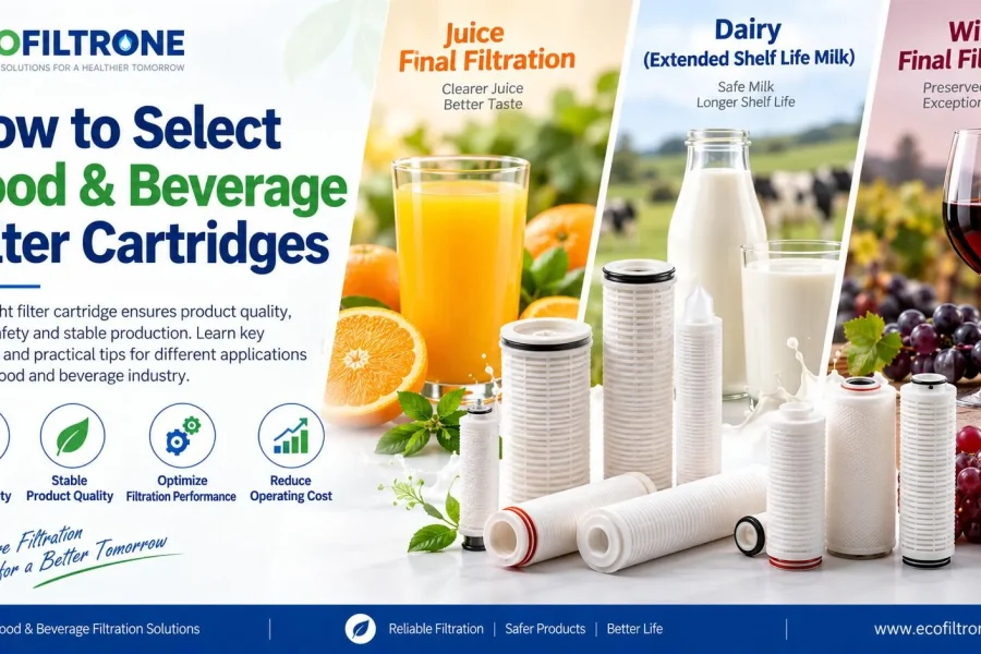 How to Select Food & Beverage Filter Cartridges